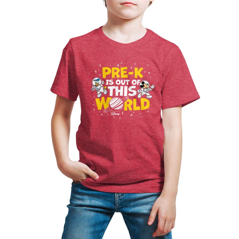 Boys' - Disney - Pre-K Out of This World Short Sleeve Graphic T-Shirt