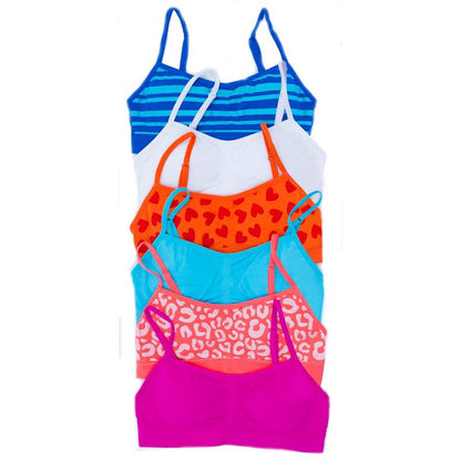 حمالات صدر Just Love Girls (عبوة من 6 قطع)