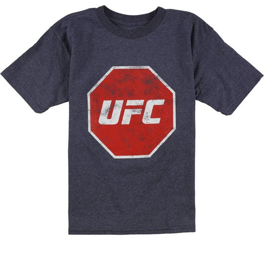 UFC Boys Distressed Print Graphic T-Shirt