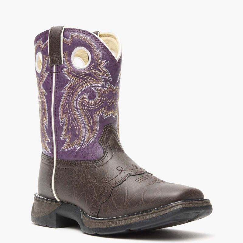 LIL' DURANGO Western Boot, BT386, Purple