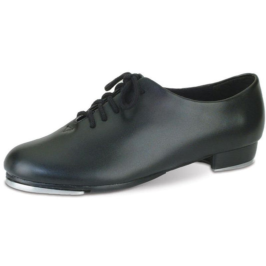 Child Oxford Tap Shoes Danz N Motion Black or Tan Unisex Student