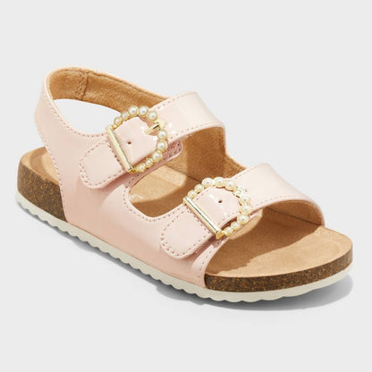 Toddler Girls' Reagan Footbed Sandals - Cat & Jack™