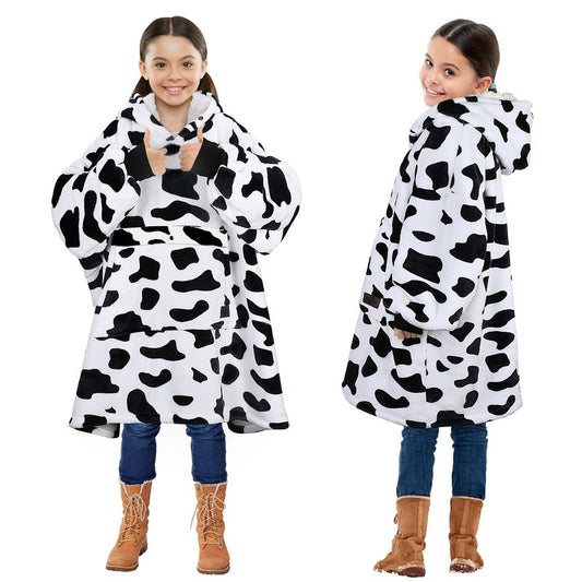 Solaris Blanket Hoodie Sweatshirt for Kids - Warm Soft Gift, Oversized Cozy Fleece Sweatshirt Pullover for Teens, Girls, Boys