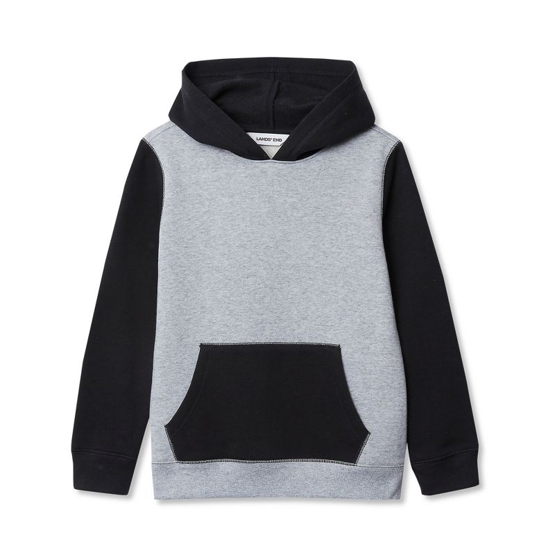 Lands' End Lands' End Kids Fleece Pullover Hoodie
