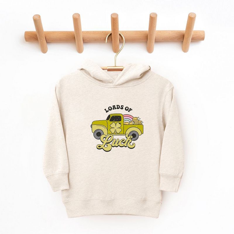 The Juniper Shop Loads Of Luck Retro Truck Toddler Graphic Hoodie
