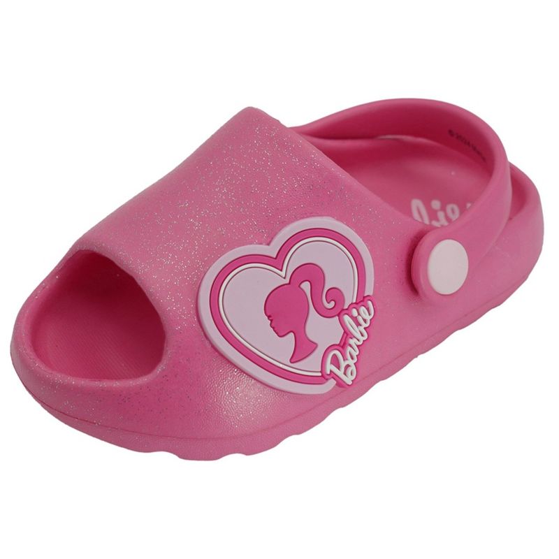 Barbie Toddler Girls' Cloud Slide Sandals