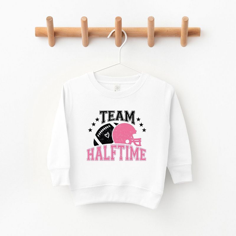The Juniper Shop Team Halftime Distressed Toddler Graphic Sweatshirt