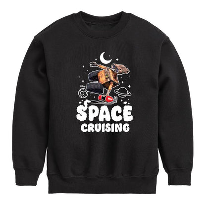 Boys' - Disney - Space Cruising Graphic Long Sleeve Fleece Sweatshirt