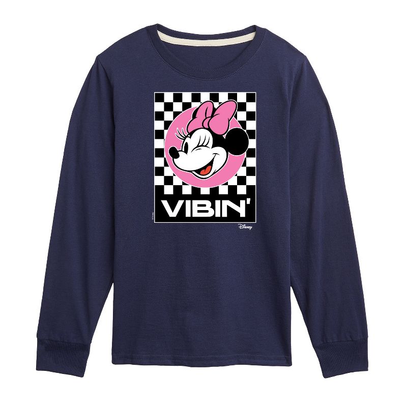 Boys' - Disney - Minnie Mouse Long Sleeve Graphic T-Shirt