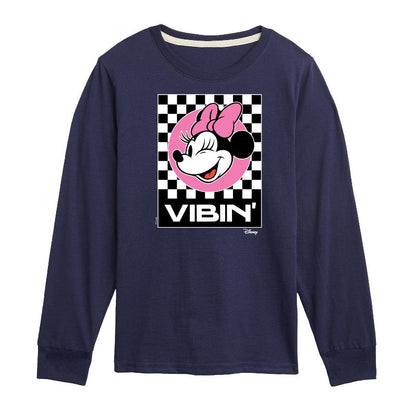 Boys' - Disney - Minnie Mouse Long Sleeve Graphic T-Shirt