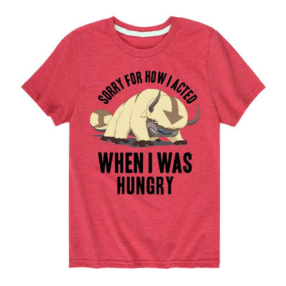 Boys' - Avatar: The Last Airbender - Appa Hungry Short Sleeve Graphic T-Shirt
