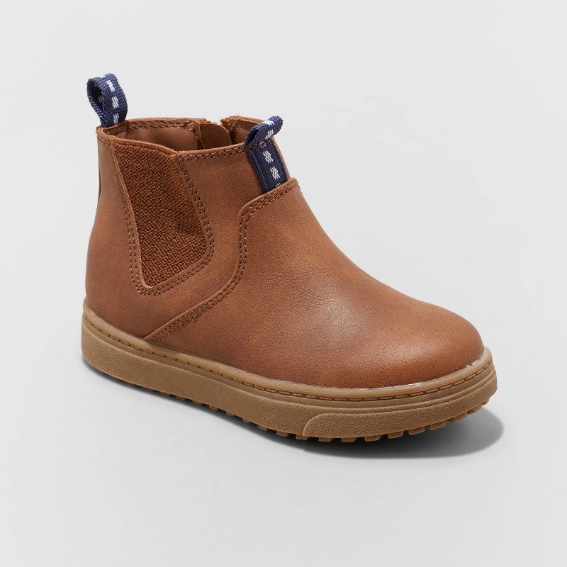 Toddler Lucas Chelsea Boots - Cat & Jack™ Cognac