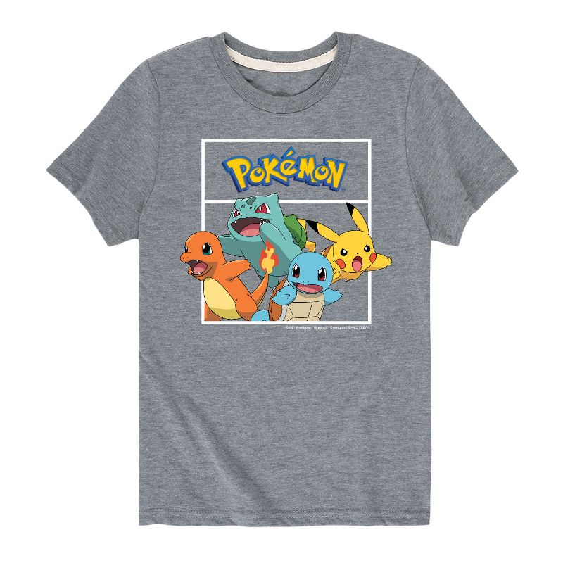 تي شيرت جرافيكي بأكمام قصيرة لفريق بوكيمون للأولاد