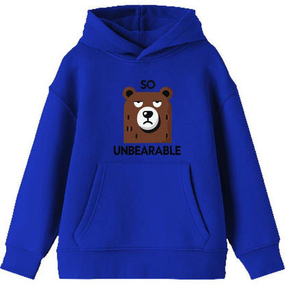 So Unbearable Youth Long Sleeve Hoodie