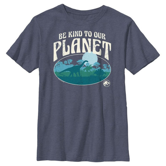 Boy's Jurassic World Be Kind to Our Planet T-Shirt