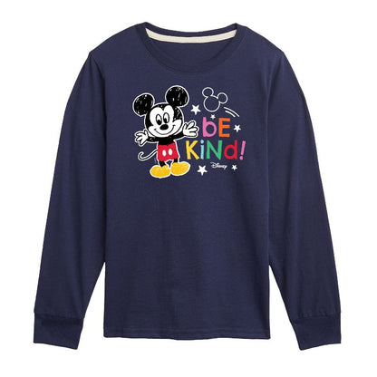 Boys' - Disney - Mickey Mouse Long Sleeve Graphic T-Shirt