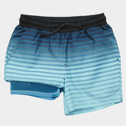 Rokka&Rolla Boys' Swim Shorts with Compression Liner