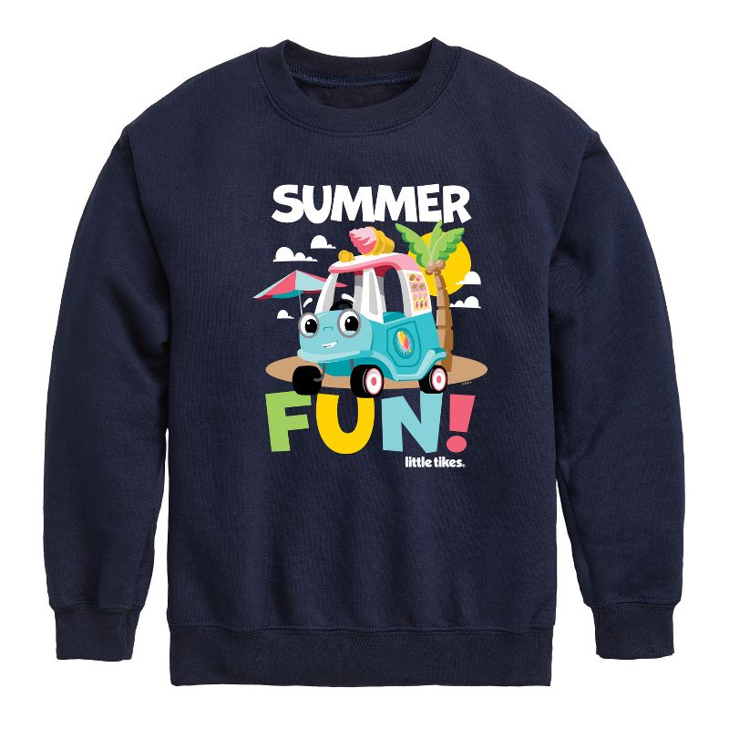 Boys' - Little Tikes - Summer Fun Graphic Long Sleeve Fleece Sweatshirt