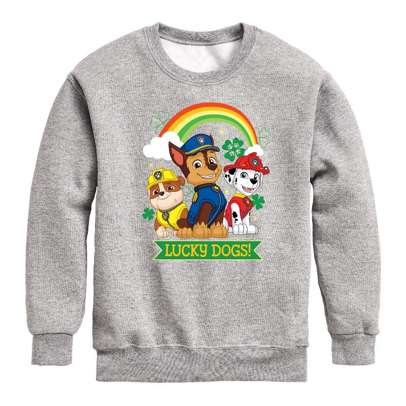 Boys' - Nickelodeon - Paw Patrol Graphic Long Sleeve Fleece Sweatshirt