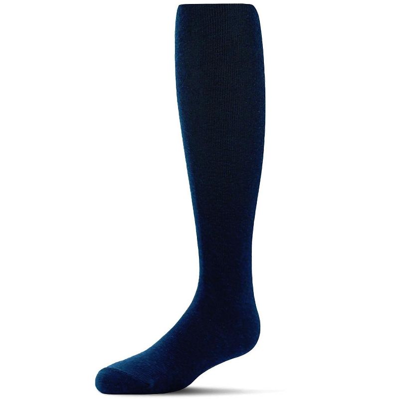 Memoi Solid Cotton Girls Sweater Tights