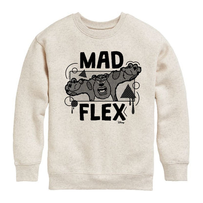 Boys' - Disney - Mad Flex Sully Graphic Long Sleeve Fleece Sweatshirt