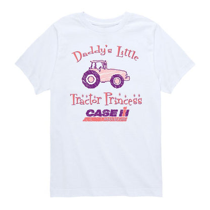 Boys' - Case IH - Daddy's Little Tractor Princess Short Sleeve Graphic T-Shirt