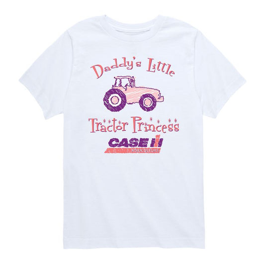 Boys' - Case IH - Daddy's Little Tractor Princess Short Sleeve Graphic T-Shirt
