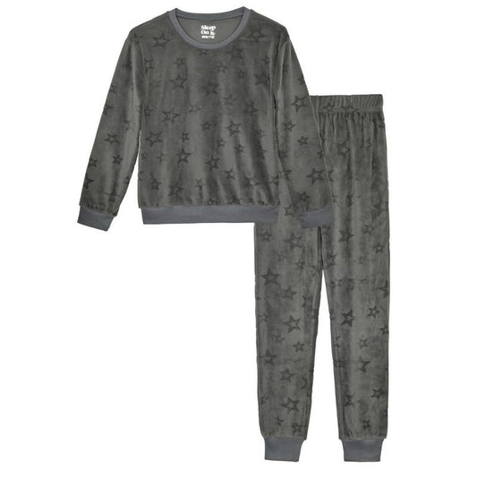 Sleep On It Boys 2-Piece Velour Pajama Set - Toddler Pajamas to Boys Pajama Sets