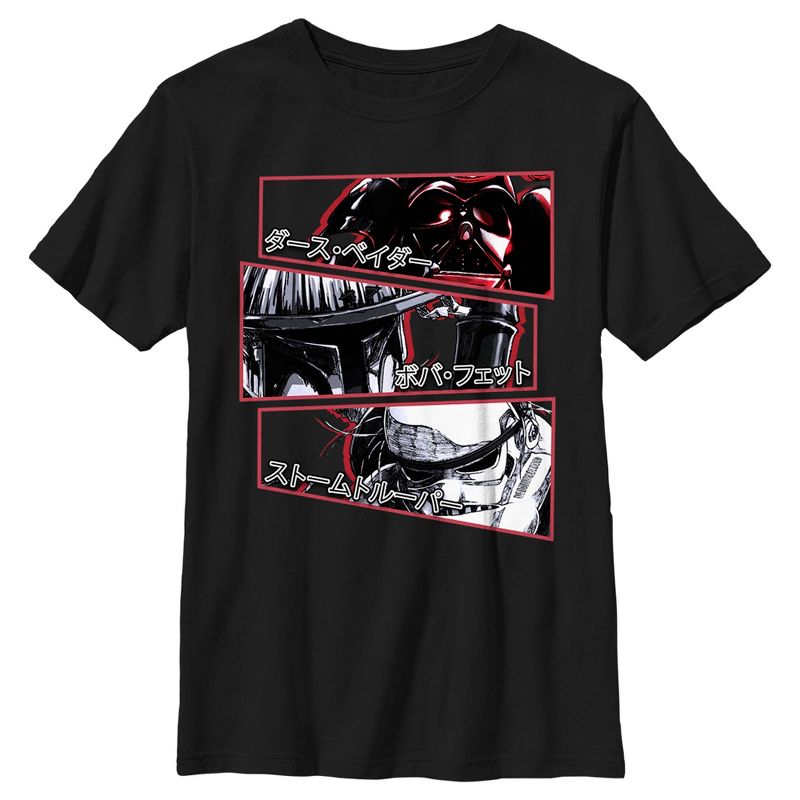 Boy's Star Wars: Visions Anime Panels T-Shirt