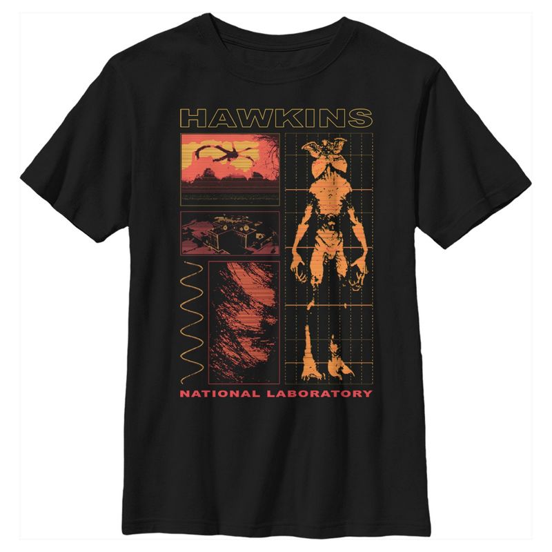 Boy's Stranger Things Demogorgon Infrared T-Shirt