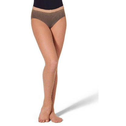Capezio Girl's All-Over Rhinestone Tight - Child