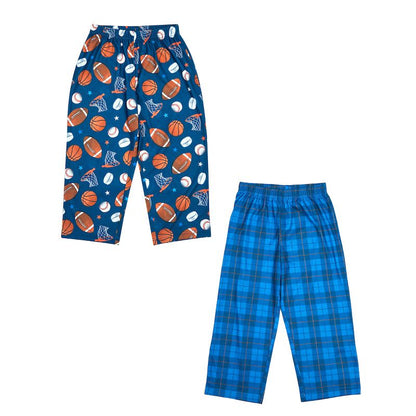 Bioworld 2-Pack Toddler Boy's to Youth Boy's Sleep Pajama Pants