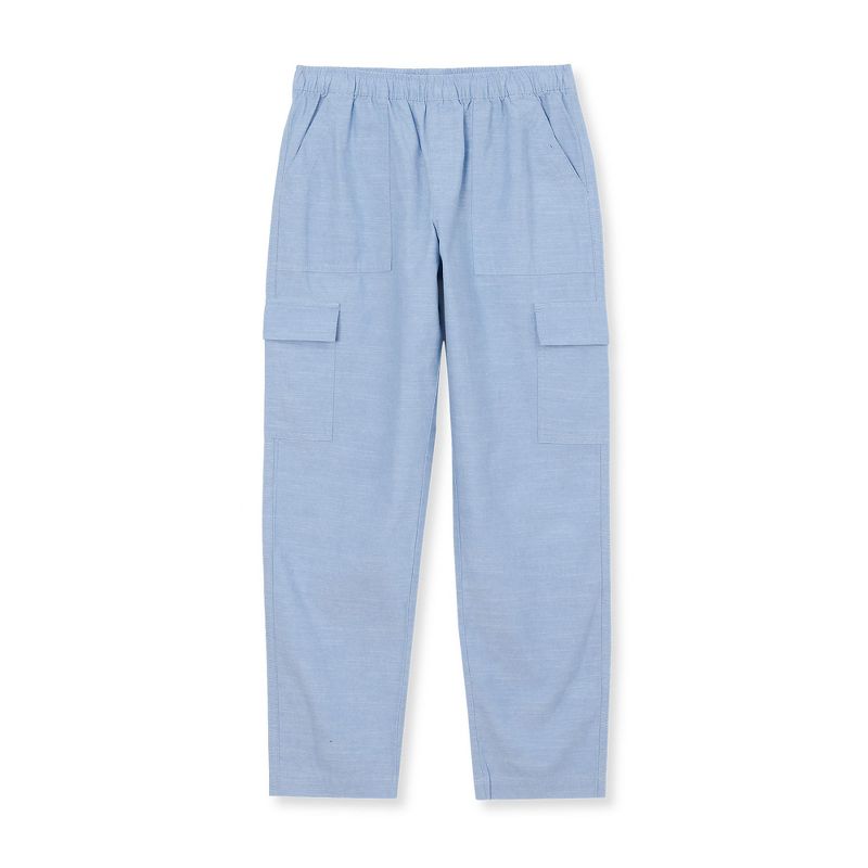 Lands' End Kids Woven Pull On Utility Cargo Pants