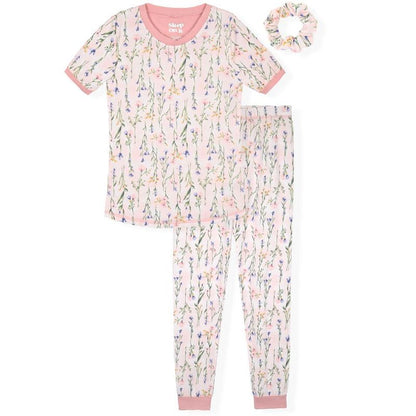 Sleep On It Girls 2-Piece Super Soft Jersey Snug-Fit Pajama Set - Toddler Pajamas to Girls Pajama Sets