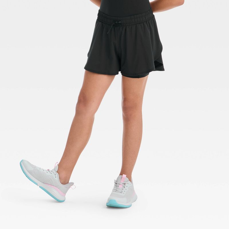 Girls' Flowy Shorts - All In Motion™
