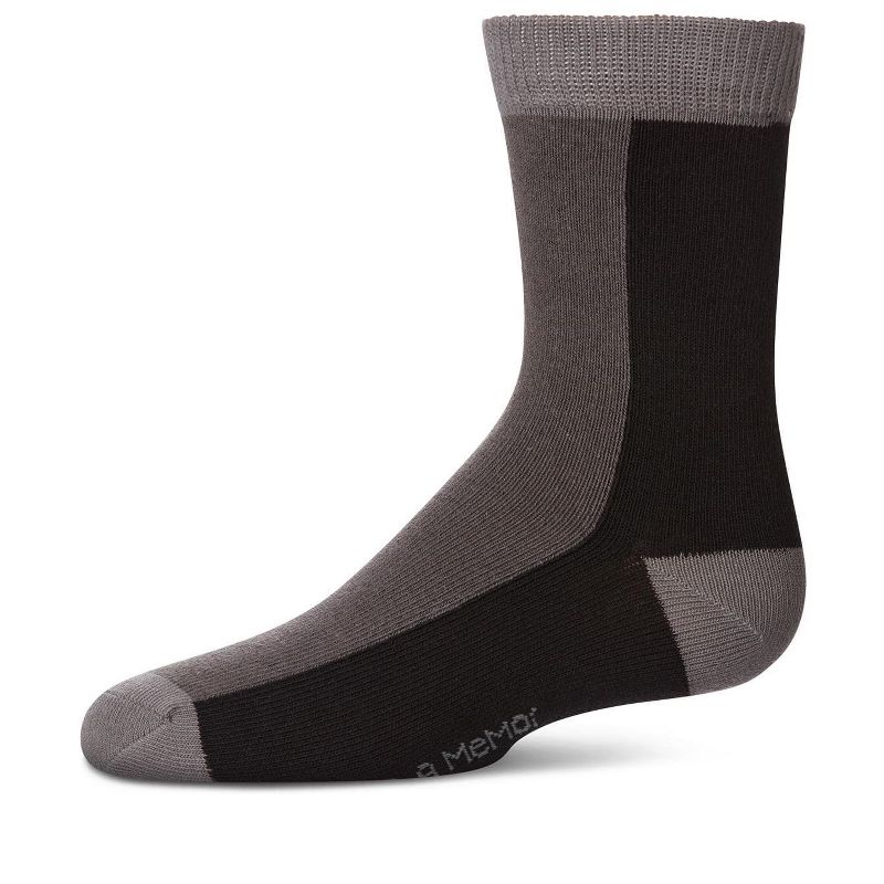 Memoi Boys' Color Block Dress Socks