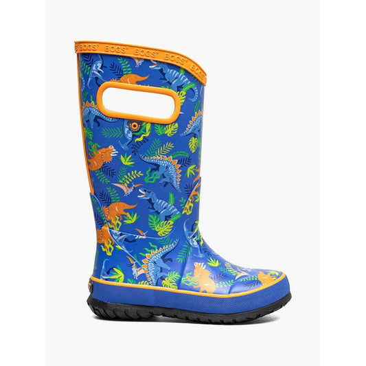 حذاء المطر للأطفال من Bogs بتصميم ديناصور الغابة