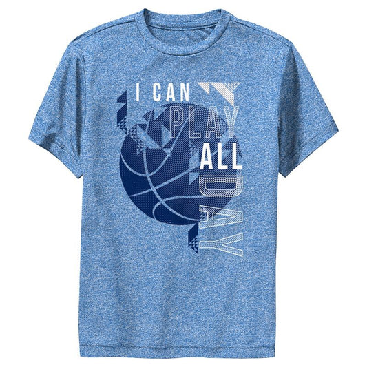 Boy's Lost Gods I Can Play All Day Performance Tee