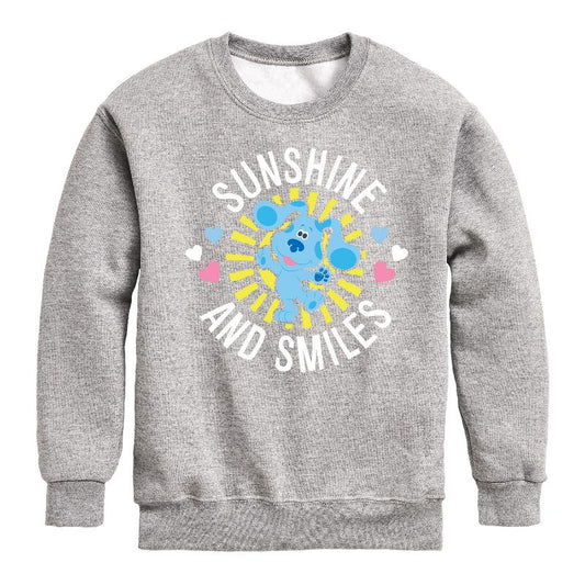 Boys' - Blue's Clues & You! - Daddy Is My Sunshine Graphic Long Sleeve Fleece Sweatshirt