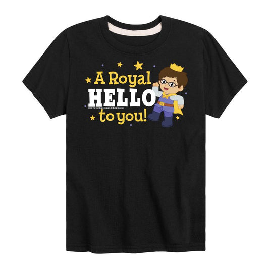 Boys' - Daniel Tiger - A Royal Hello Short Sleeve Graphic T-Shirt