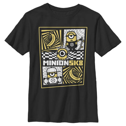 Boy's Despicable Me Minions Sk8 Or Die T-Shirt