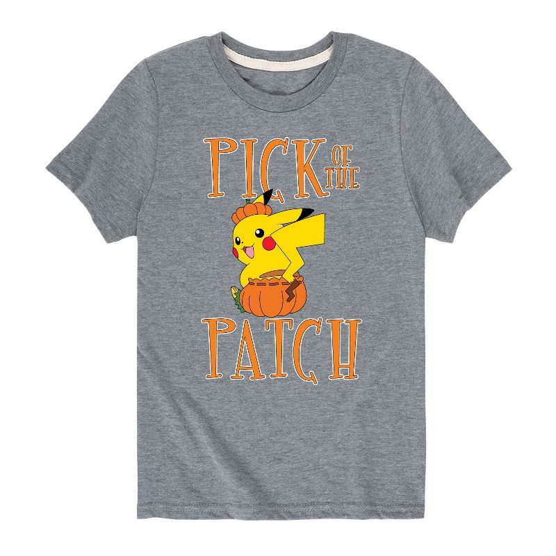 تي شيرت جرافيكي بأكمام قصيرة من اختيار رقعة بوكيمون للأولاد