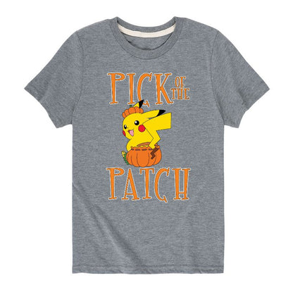 تي شيرت جرافيكي بأكمام قصيرة من اختيار رقعة بوكيمون للأولاد