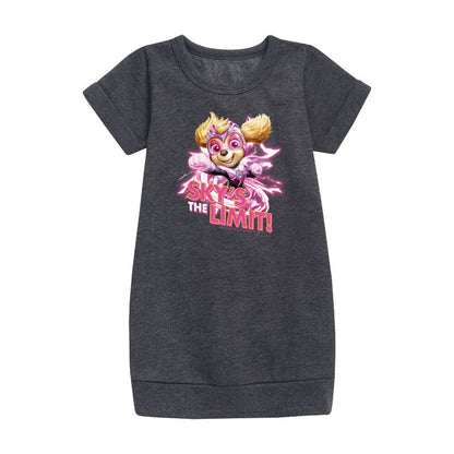 Girls' - Paw Patrol - Skys The Limit Graphic Short Sleeve Fleece Dress