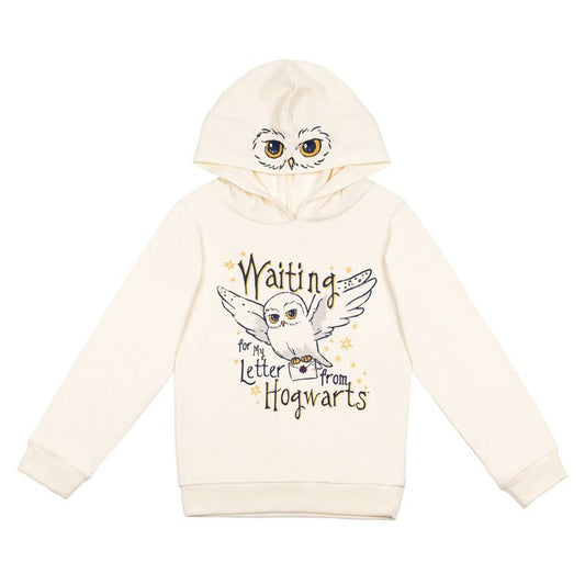 Harry Potter Hogwarts Hedwig Owl Slytherin Hufflepuff Ravenclaw Girls French Terry Pullover Hoodie Toddler to Big Kid