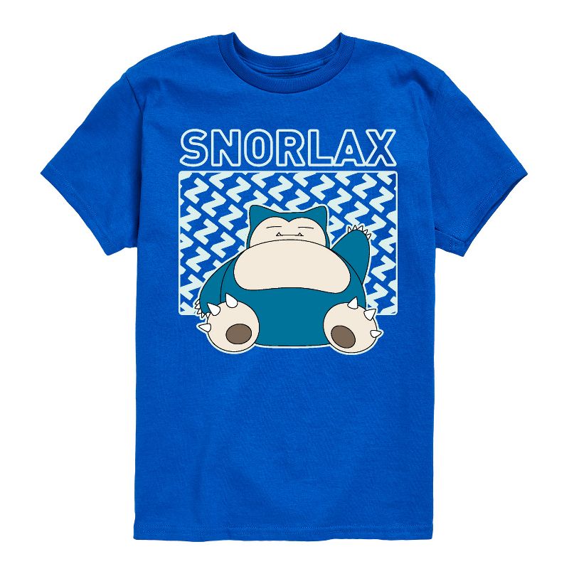 تي شيرت جرافيكي بأكمام قصيرة من بوكيمون سنورلاكس للأولاد