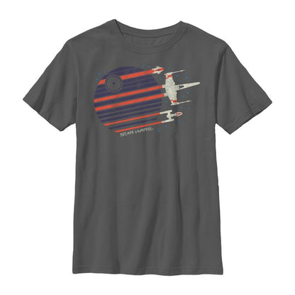 Boy's Star Wars Death Star Streaks T-Shirt
