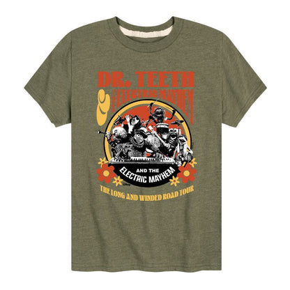 Boys' - Disney - Dr. Teeth: Long & Winded Tour Short Sleeve Graphic T-Shirt