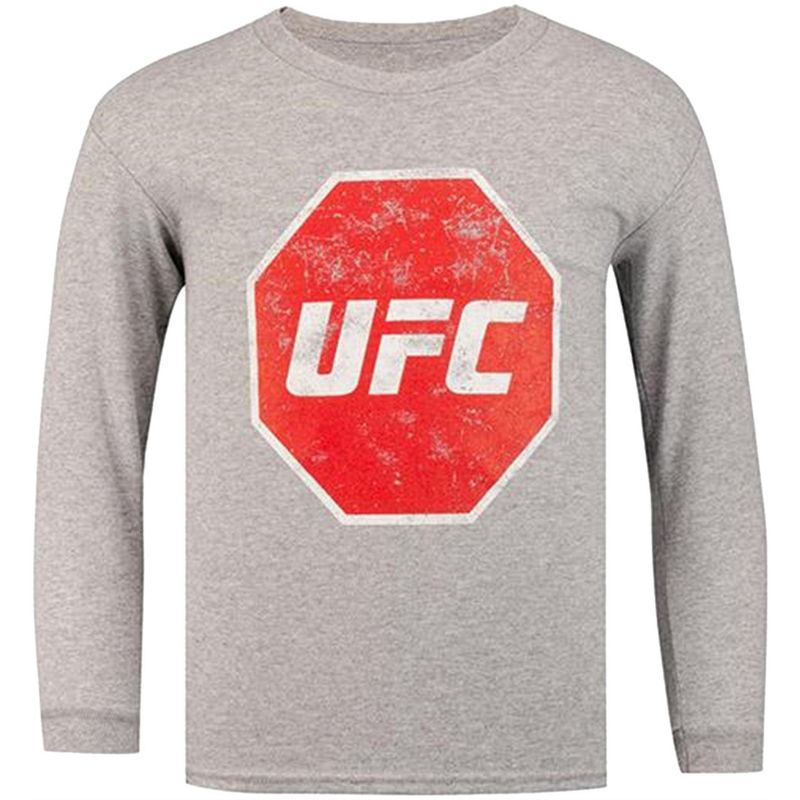 تي شيرت UFC للأولاد بشعار جرافيكي ممزق