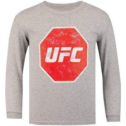 تي شيرت UFC للأولاد بشعار جرافيكي ممزق